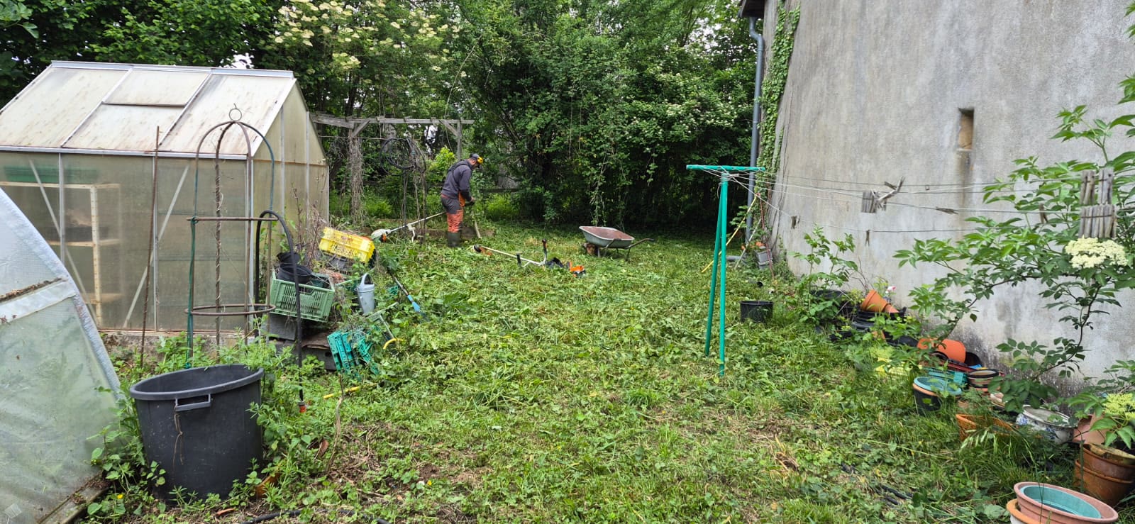 Jardin entretenu par AS Espace Vert